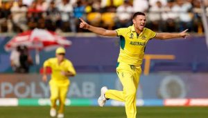 Australian pacer Hazelwood ruled out of Scotland T20Is, Meredith to take place
