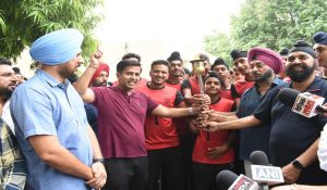 Relay Torch Dedicated to ‘Khedan Watan Punjab Diyan-2024’ gets grand welcome in Jalandhar