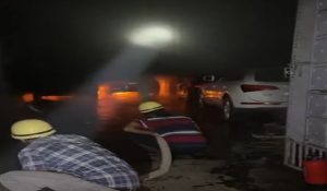 Gurugram: Massive fire in car showroom in Sector 41
