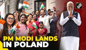 Prime Minister Narendra Modi arrives in Warsaw, first visit by Indian PM in 45 years