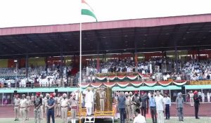 CM Mann hoist National flag at Jalandhar ahead of independence day, Also listen public grievance in Sarkar Tuhade Dwar programme