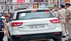 Himachal traffic police MLA’s car fined in Hamirpur after driver parks near Gaiety theatre in Shimla