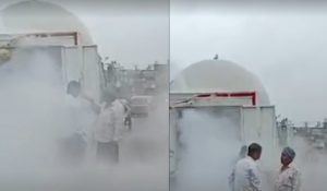 Faridabad Panic: Oxygen tanker leak causes widespread smoke; from filling station to Sohna