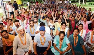 Vocational teachers in Panchkula on Hunger strike: 3 admitted to hospital as conditions worsen