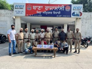 Amritsar Rural police bust contract killing gang,  Caught 6 Ajnala Minor Murder Case