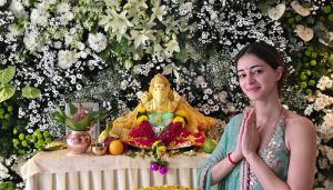 Welcome Home: Ananya Panday welcomes Bappa, shares pictures with fam