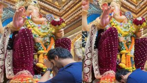 He is Back: Kartik Aryan visits Lalbaugcha Raja, takes blessings from Bappa