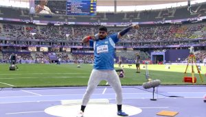 Sachin Khilari wins silver in men’s shot put, PM Modi congratulates