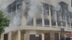 Fire spread due to explosion in LPG cylinder, fire under control: Deputy Chief Fire Officer