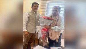 Himachal: PWD Minister Vikramaditya Singh meets Chairman Indian Railway Board