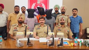 Patiala police arrest 3 associates of Lawrence and Rajiv Raja gang, recovered 4 pistol and 26 cartridges