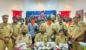 Jalandhar Rural Police Bust Notorious Ankush Bhaya Gang, 7 gangster arrested, 1 policeman nabs leaking sensitive information’s