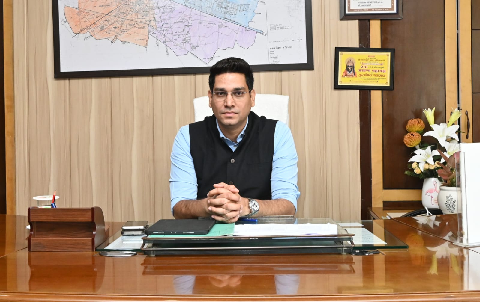 Aaditya Dachalwal assumes charge as MC Commissioner; fixes ‘100-day targets’ for various branches