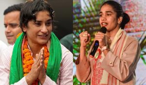 BJP’s Babita Phogat hits back at cousin Vinesh’s ‘slap’ remark, calls It ‘narrow-minded’