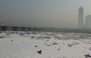 Delhi grapples with air pollution, toxic foam covers River Yamuna