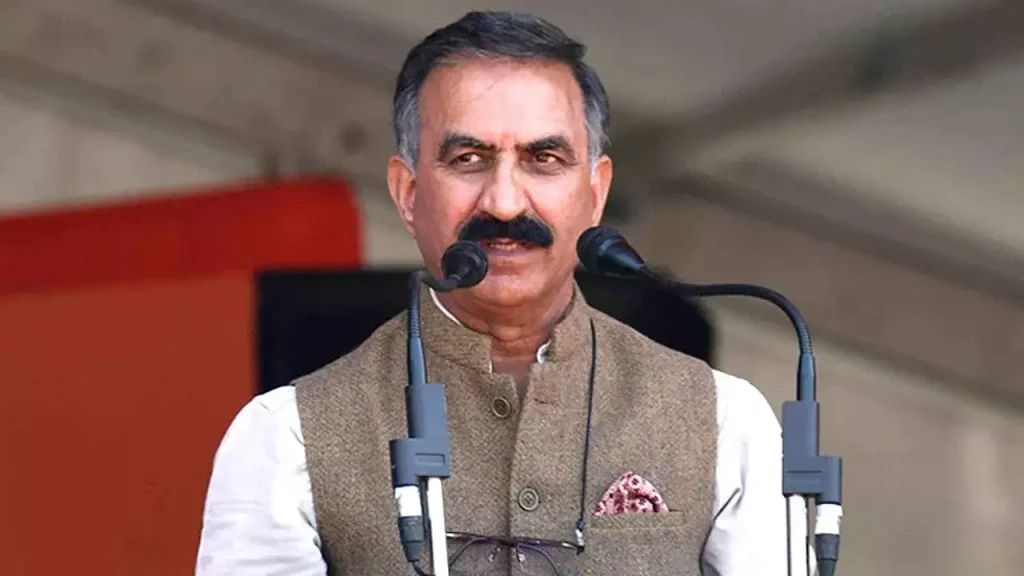 Himachal CM Sukhu