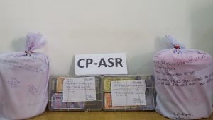 Jail Warden among three arrested with 4.5 kg heroin and Rs 4.32 lakh drug money