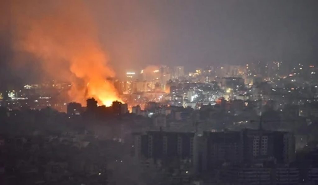 Israel Airstrike Beruit Airport