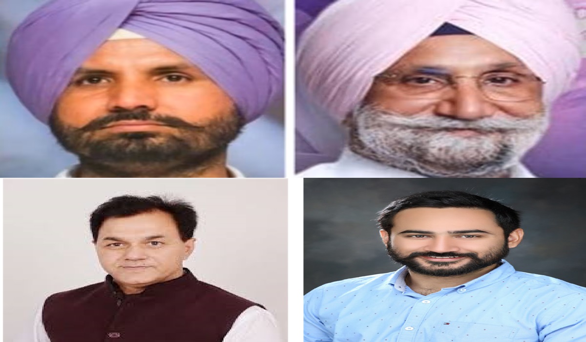 Raja Warring, Sukhjinder Randhawa, Rajkumar Chabbewal, Gurmeet Singh Meet Hayer 