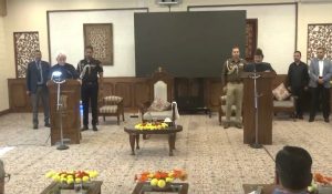 J&K: NC leader Mubarak Gul becomes Protem Speaker, takes oath