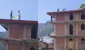 Mosque Row Himachal: Demolition of illegal structure begins in Sanajauli, 3 floors to be razed