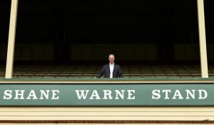 Cricket: Shane Warne stand unveiled at Melbourne’s Junction Oval
