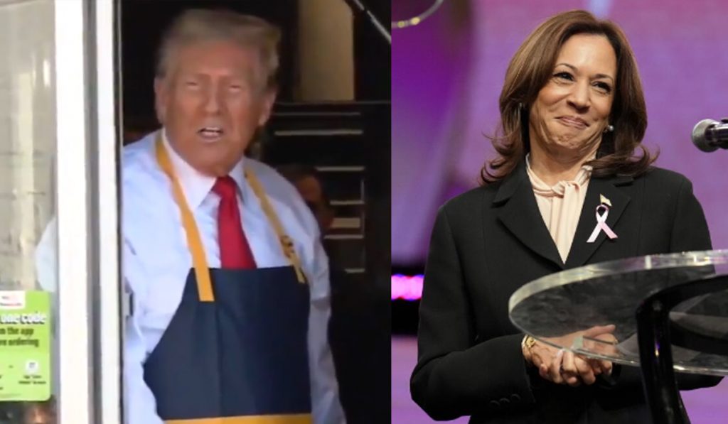 Trump and Kamala