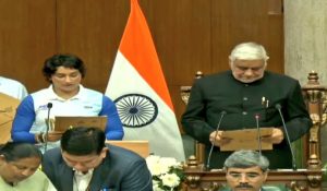 Together raise voices of sportspersons, farmers, women…: MLA from Julana Vinesh Phogat takes oath in assembly