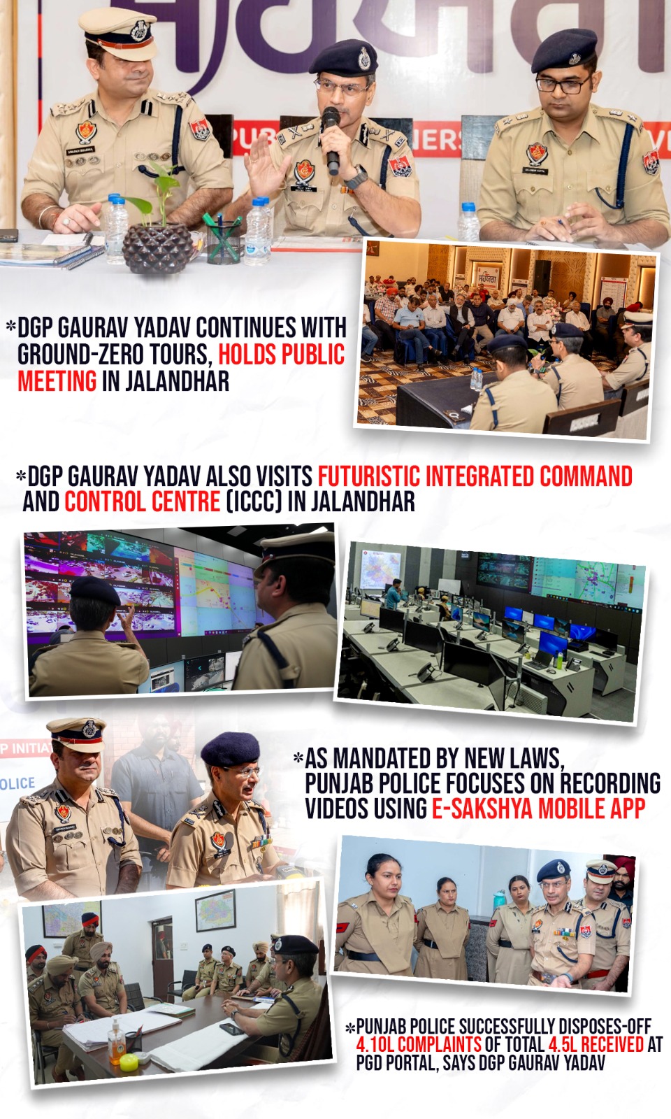 DGP Gaurav Yadav Launch Sehyog Policing Programme 