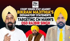 Court reprimands Bikram Majithia for defamatory comments against CM’s OSD Rajbir Singh