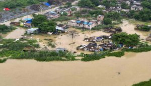 Uttar Pradesh: Rapti River flows above danger mark in Gorakhpur, 30 villages affected