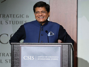 Piyush Goyal presented the keynote on ‘India’s Evolving Manufacturing Landscape’ in US
