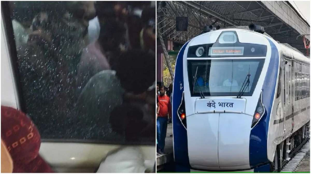 Stones pelted at Vande Bharat Express near Kanpur