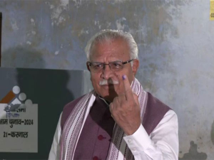Haryana Election Voting 2024: Union Minister Manohar Lal Khattar cast his vote