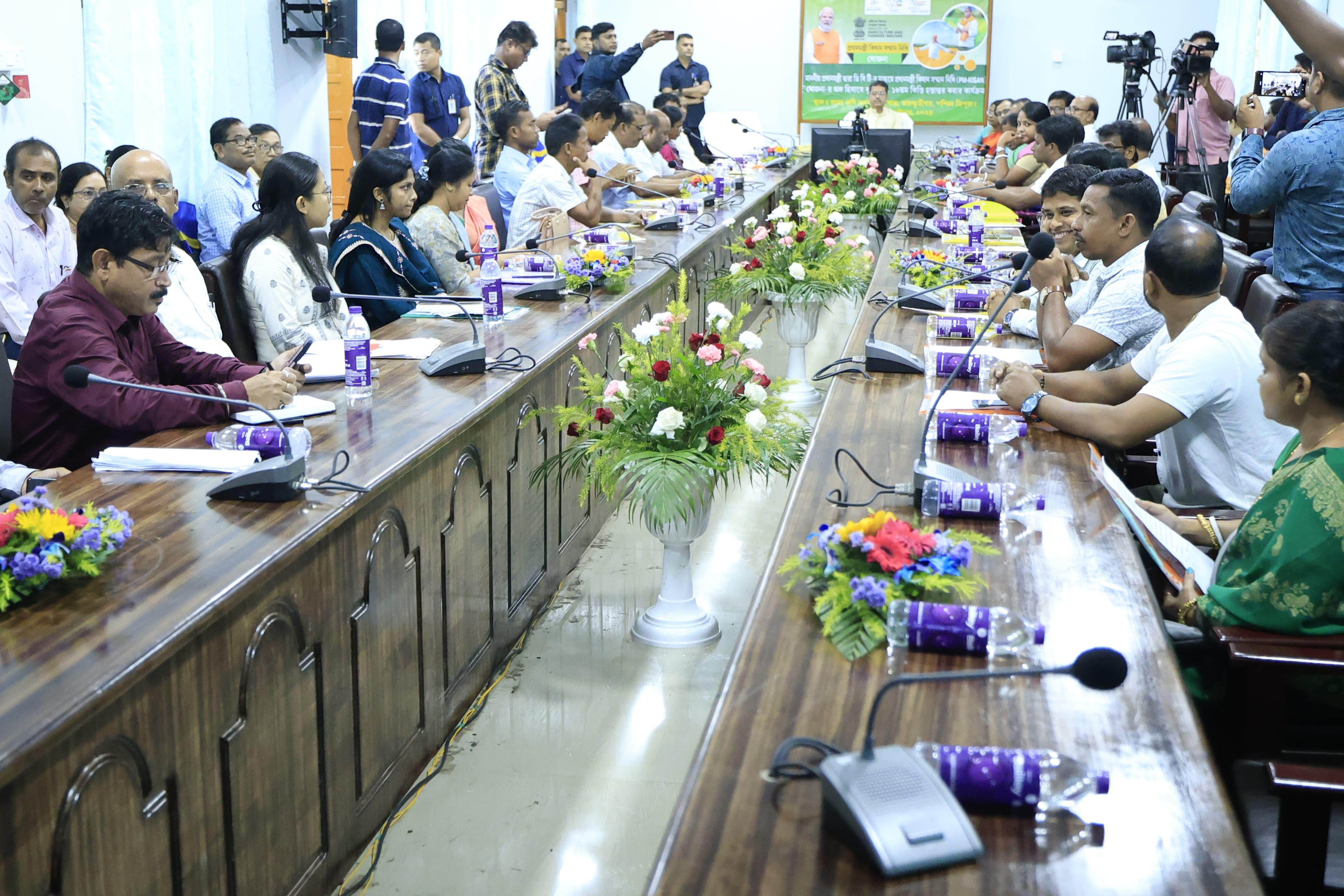 Tripura CM Saha: Nation’s progress not possible without development of farmers