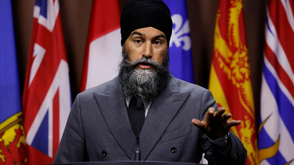 Canadian Sikh leader Jagmeet Singh calls for ban on RSS