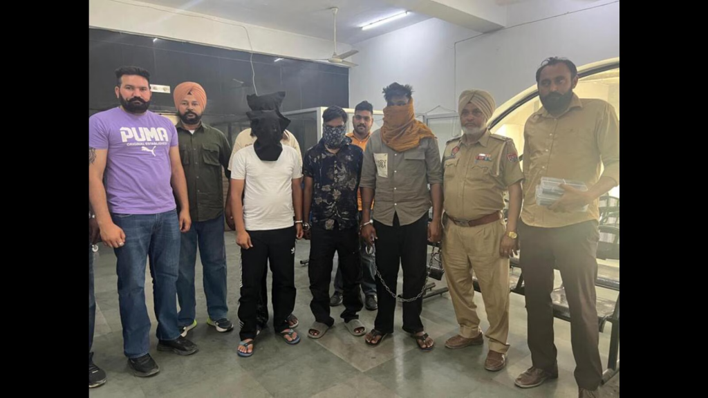 Five Major Members of Bambiha-Kaushal Gang Arrested in Punjab