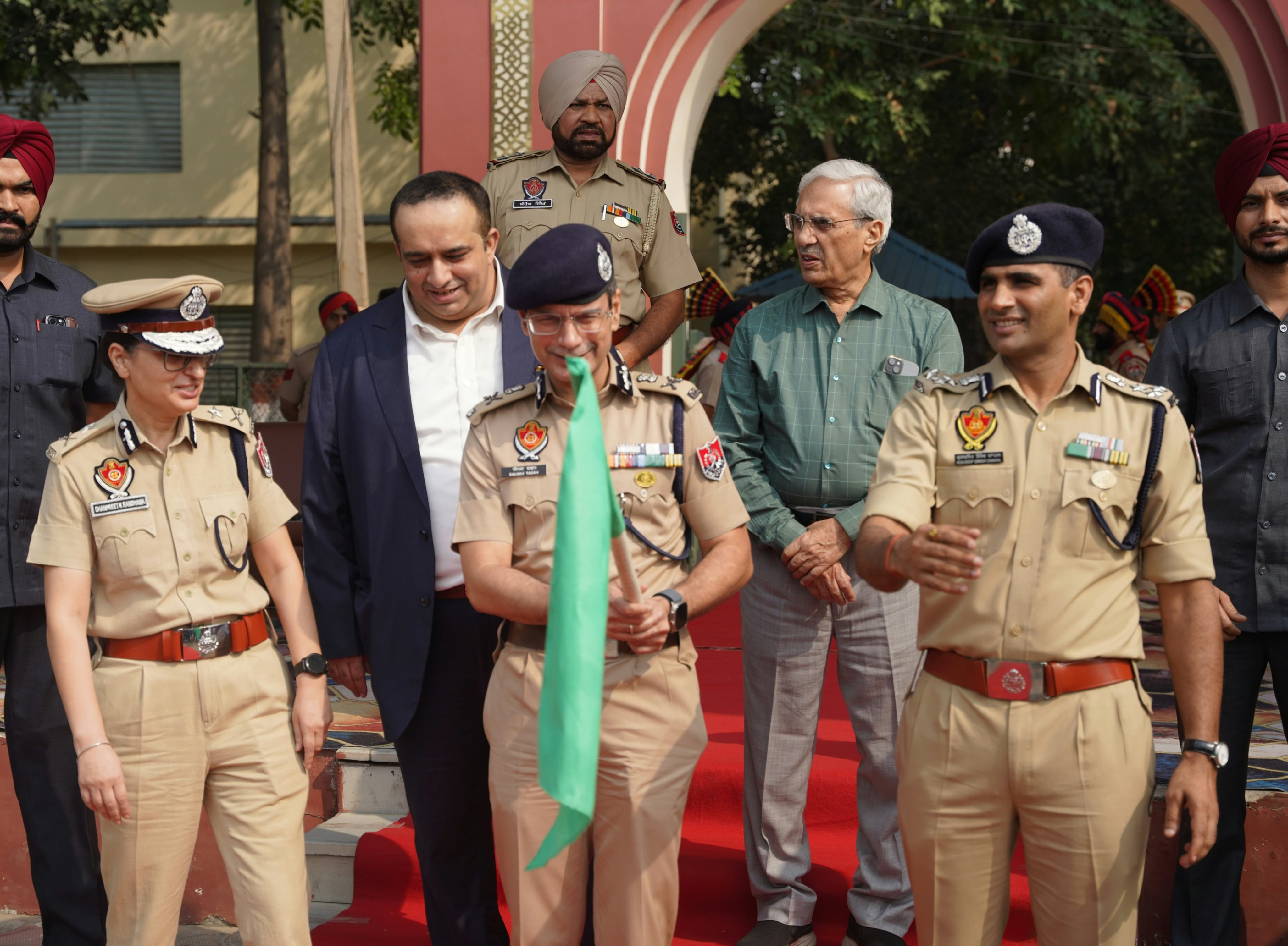 DGP Gaurav Yadav flags-off 14 PCR Vans, vows to make Ludhiana a safest city