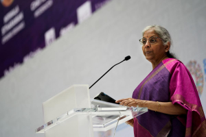 “Nothing stops private sector from coming and doing business in India”: Nirmala Sitharaman