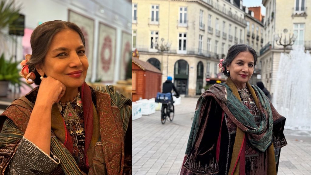 Shabana Azmi roams the streets in Nantes, remembers Shyam Benegal