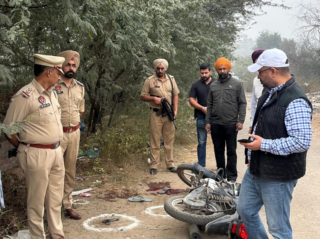 Highway Robbery Gang Leader Arrested in Mohali Police Encounter