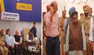Punjab Governor Gulab Chand Kataria starts four days border area tour from Fazilka, Meets with village security committees