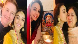 Preity Zinta shares endearing pictures from her Diwali celebrations