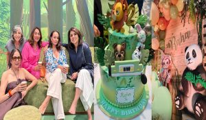 Soni Razdan, Pooja Bhatt share inside glimpses of Raha’s Jungle theme birthday