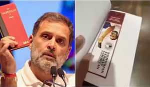 Does Cong want to rewrite Constitution, asks BJP over ‘blank’ red book in Maharashtra