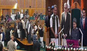 Dy CM Surinder Chowdry moves resolution to restore J&K Special Status, BJP creates ruckus