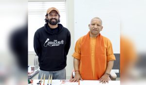 Vikrant Massey pays a visit to UP CM Yogi Adityanath