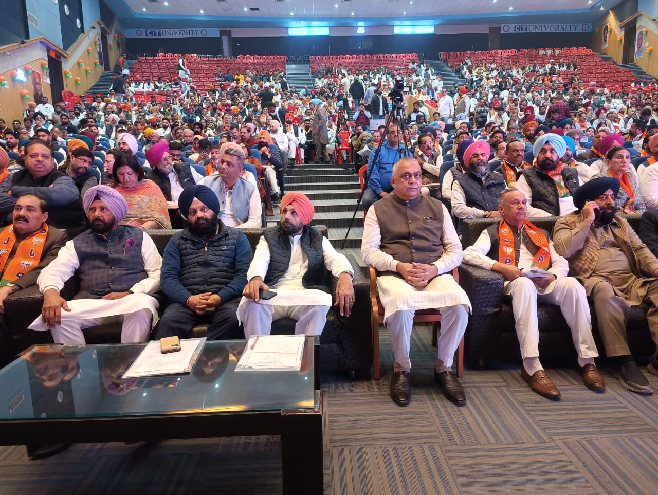 BJP Party Workers in Meeting 