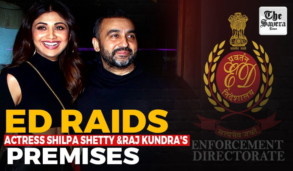 Actress Shilpa Shetty And Raj Kundra