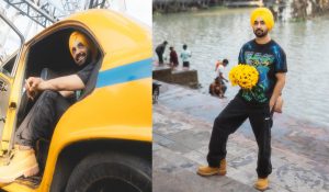 Ahead of concert Diljit Dosanjh wanders through timeless lanes of Kolkata